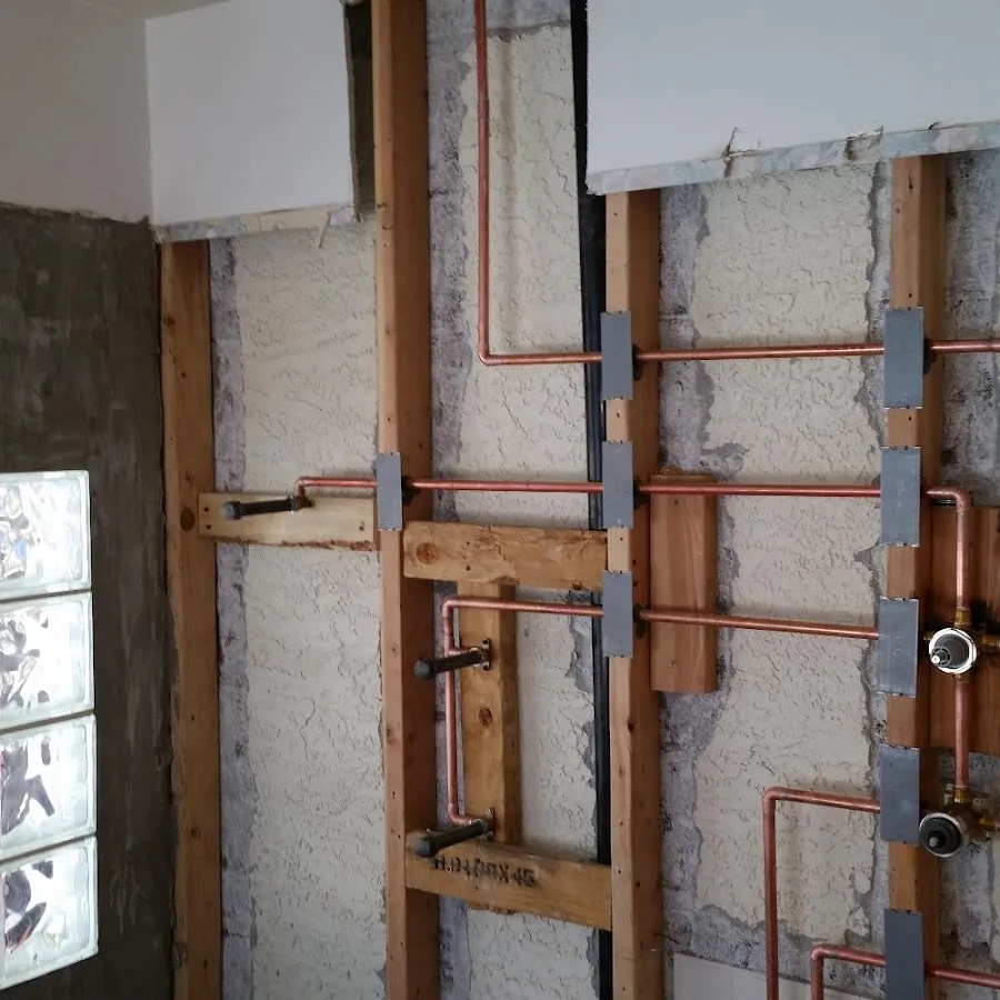Copper pipe installation for Repiping in Plaquemine